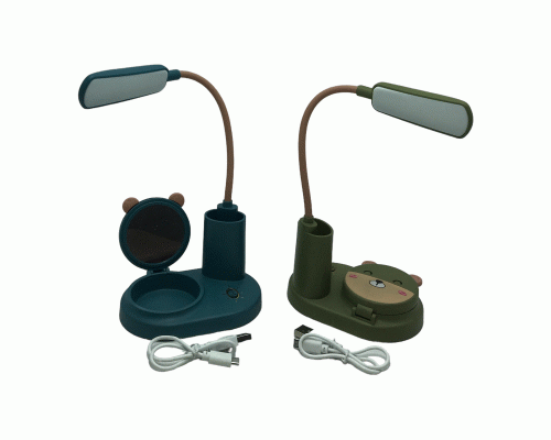 Лампа настольная светодиодная USB с зеркалом (280 678)