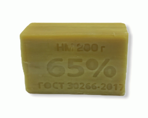 Мыло хозяйственное III группы 200г 65% (У-40) (235 612)
