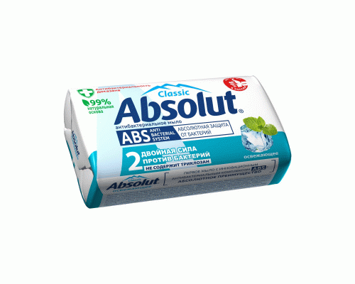 Мыло Absolut ABS 90г освежающее (У-6) (207 193)