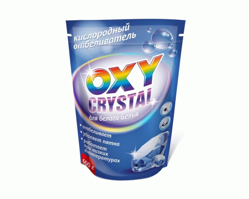 Отбеливатель-кислородный Oxy crystal 600г для белого (У-16) (244 162)