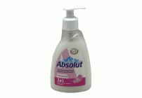 Жидкое мыло Absolut 2 в 1 250мл нежное  (207 163)