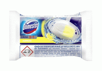 Чистящий блок для унитаза Domestos 40г сменный Лимон (141 209)