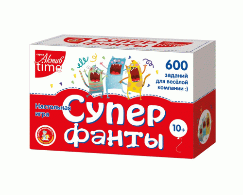 Игра Супер фанты 600 заданий Актив Time (265 676)