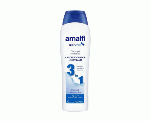 Шампунь Amalfi 750мл 3в1 для всех типов волос (У-16) /3371/ (239 188)