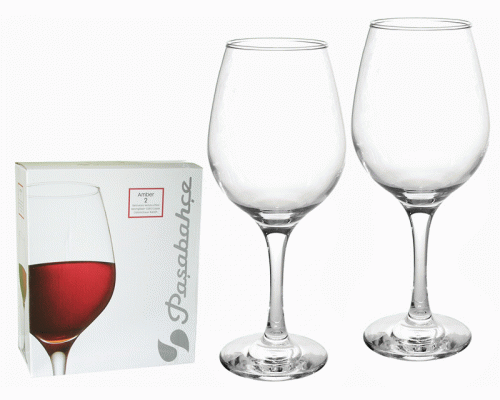 Набор бокалов для вина 2шт 365мл Амбер Pasabahce (281 970)