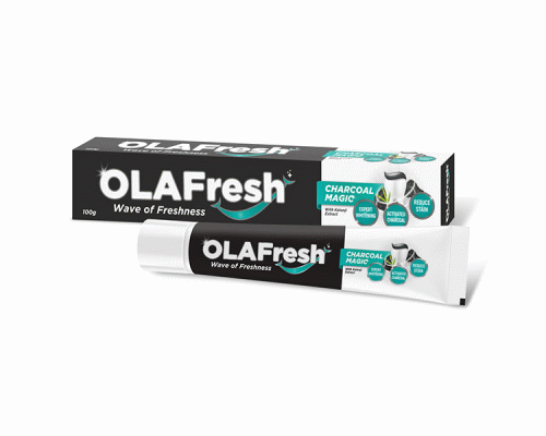 Зубная паста OLAFresh 100г Charcoal Magic  (282 911)