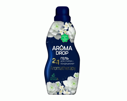 Гель для стирки Aroma Drop Aromatherapy 1,0л 2в1 Жасмин и Ветивер (282 195)