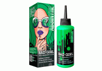 Оттеночный бальзам для волос Bad Girl  150мл Absinthe неоновый зеленый (282 923)