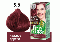 Крем-краска для волос стойкая Fitocolor т. 5.6 красное дерево 115мл (283 745)
