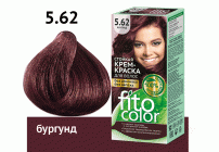 Крем-краска для волос стойкая Fitocolor т. 5.62 бургунд 115мл (283 746)