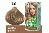 Крем-краска для волос стойкая Fitocolor т. 7.0 светло-русый 115мл (283 755)