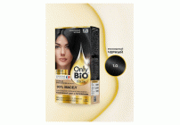Крем-краска для волос стойкая Only Bio Color т. 1.0 роскошный черный 115мл (283 778)