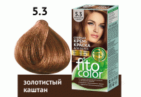 Крем-краска для волос стойкая Fitocolor т. 5.3 золотистый каштан 115мл (283 752)