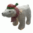 Гирлянда Белый Медведь LED  60см 60LED (280 939)