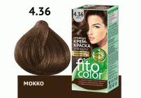 Крем-краска для волос стойкая Fitocolor т. 4.36 мокко 115мл (283 743)