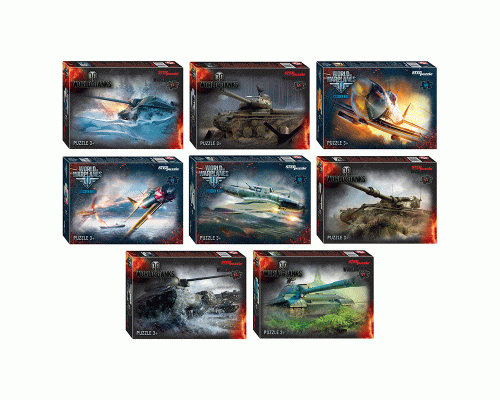 Пазлы 80 элементов StepPuzzle World of Tanks (283 948)