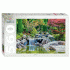 Пазлы 560 элементов StepPuzzle Каскадный водопад в японском саду (213 914)