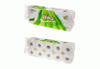 Туалетная бумага Ива четырехслойная 10шт со втулкой, мягкая и комфортная (281 047)