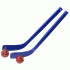 Хоккейный набор Непоседа (2 клюшки 51см, 2 шарика d-58мм) (220 025)