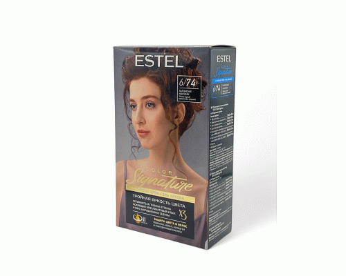 Estel COLOR Signature 6/74 Парижские каштаны (284 081)