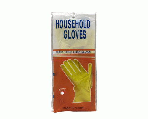 Перчатки резиновые Household р-р S (285 317)