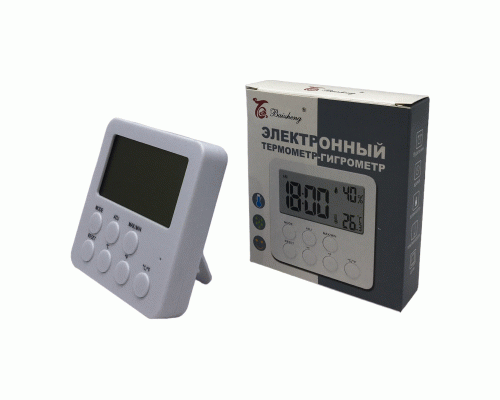 Термометр/гигрометр электронный  9*9*2см (У-50/150) (286 719)