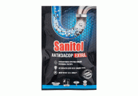 Средство для прочистки труб Sanitol 2 саше по 50г Антизасор Extra (288 404)