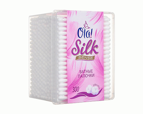 Ватные палочки 300шт OLA! Silk Sense (У-32) /90185/ (155 551)