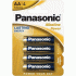 Батарейки алкалиновые АА LR6 Panasonic Power на блистере /4/48/240/32526/22133/ (56 973)