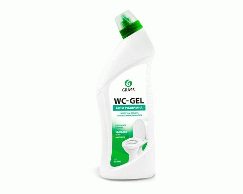 Чистящее средство для сантехники Grass WC-Gel 750мл Анти-ржавчина (288 656)