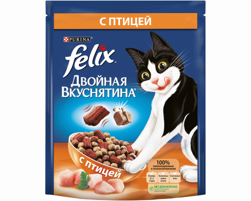 Felix 200г Двойная вкуснятина с птицей /83059/ (288 393)