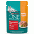 Purina One   75г для стерилизованных котов и кошек с курицей и зеленой фасолью (288 376)