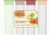 Набор банок для специй 4шт Sugar&Spice Honey (289 502)