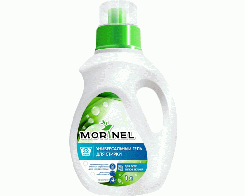 Гель для стирки Morinel 1,0л универсальный (290 559)