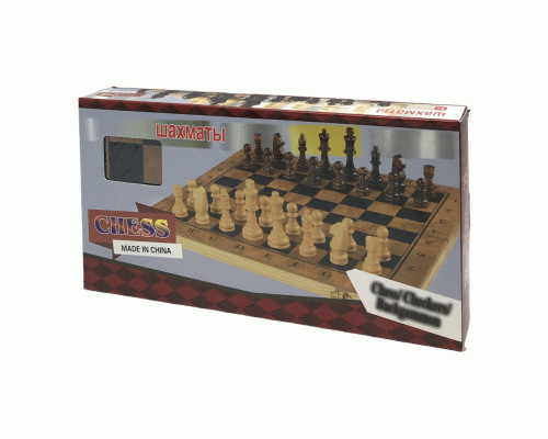 Шахматы, шашки, нарды 29,5*15,3см (290 271)