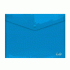 Папка-конверт с кнопкой А4 0,16мм синяя (291 465)