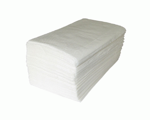 Полотенца бумажные 200л 23*22см однослойные белые (284 854)