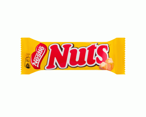 Батончик Nuts шоколадный с орехами 50г (288 000)