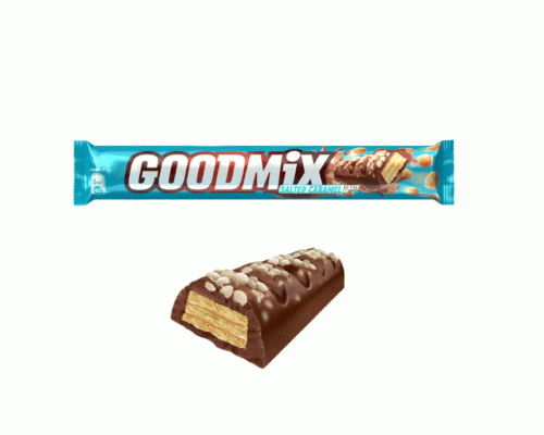 Батончик Good Mix шоколадный с карамелью 44г (288 001)