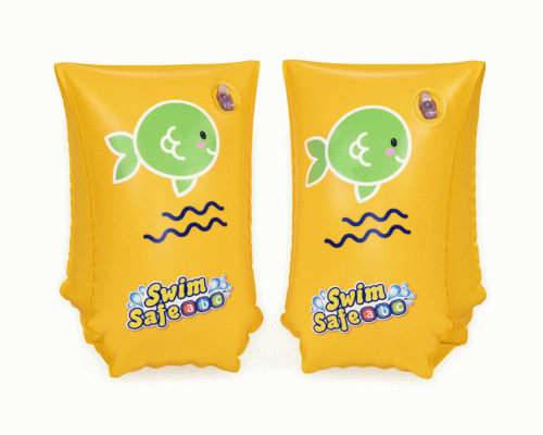Нарукавники надувные 30*15см от 5-12 лет Swim Safe Bestway /107-171/ (253 330)