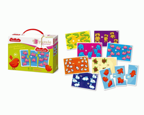 Пазлы Maxi 24 элемента Baby Toys Складываем-вычитаем (293 106)