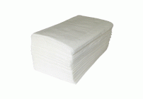 Полотенца бумажные 200л 23*22см однослойные белые (284 854)