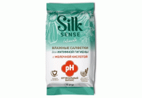 Салфетки влажные для интимной гигиены OLA! Silk Sense 15шт Ромашка и Лаванда (292 623)