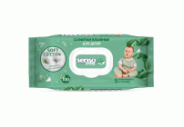 Салфетки влажные детские Senso Baby Sensitve 100шт  (293 005)