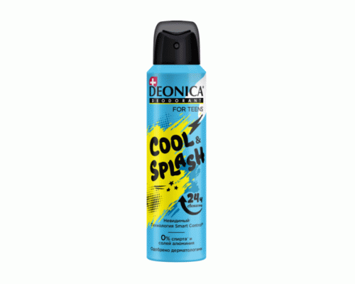 Дезодорант Deonica For Teens aer 150мл Cool&Splash (292 125)