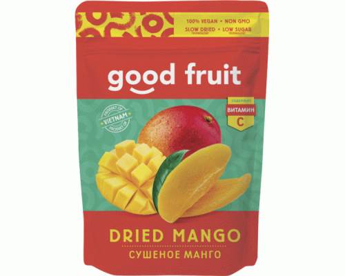 Манго Good Fruit сушеный 100г /РСС114/ (289 677)