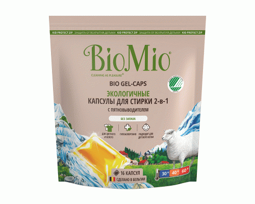 СМС BioMio Bio капсулы 16шт без запаха (289 980)