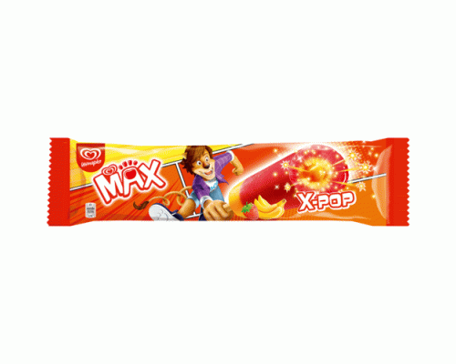 Эскимо замороженный десерт MAX X-POP 60г БЗМЖ (272 585)