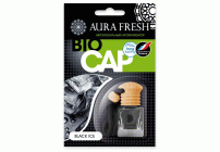 Ароматизатор подвесной бутылочка Aura Fresh Bio Cap 6мл Black Ice (224 206)