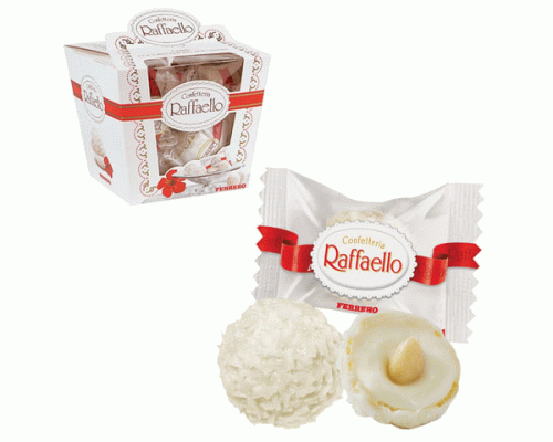 Конфеты Раффаэлло 150г с цельным миндалем и кокосом (287 916)